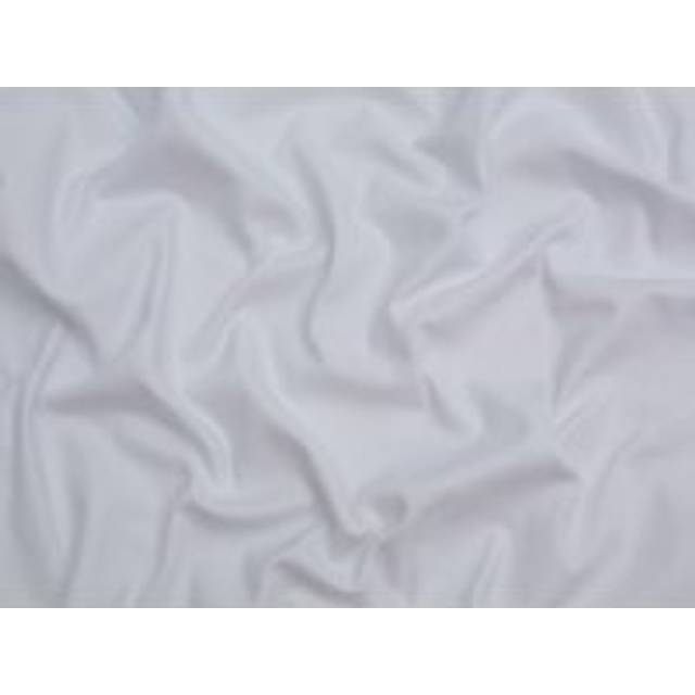 Minerva Core Range Brushed Stretch Woven Cotton Twill Fabric White