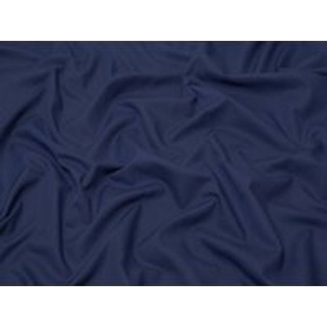 Minerva Core Range Poly Cotton Poplin Fabric Navy Blue