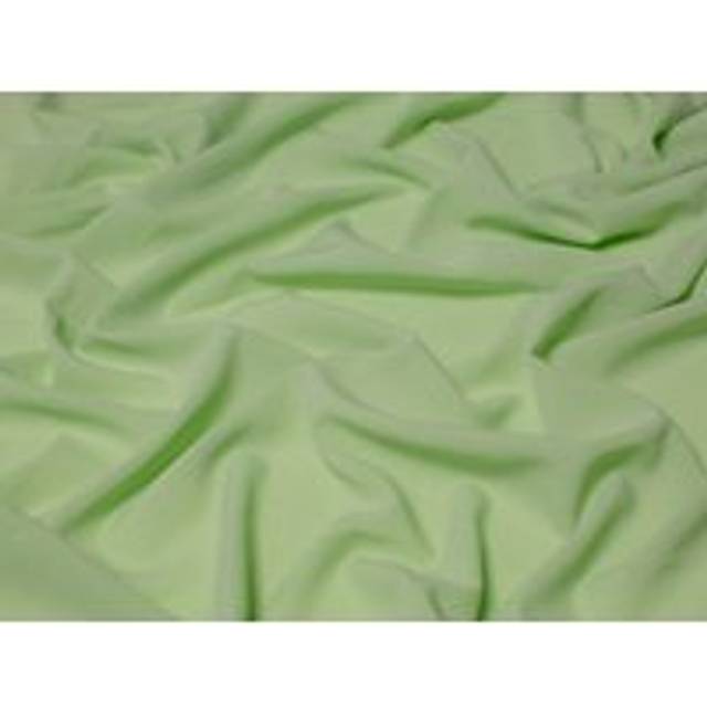 Minerva Core Range Single Georgette Fabric Mint Green