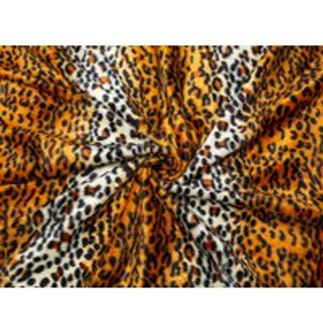 Minerva Core Range Velboa Faux Fur Fabric Cheetah
