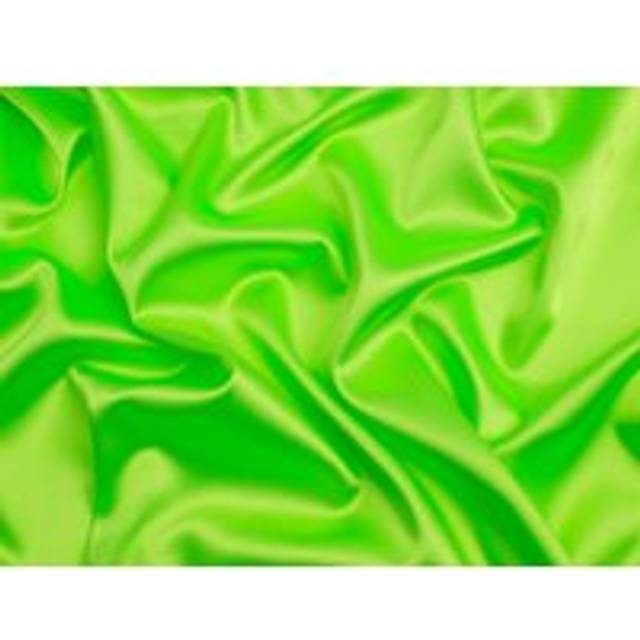 Minerva Core Range Light Stretch Woven Satin Fabric Neon Green