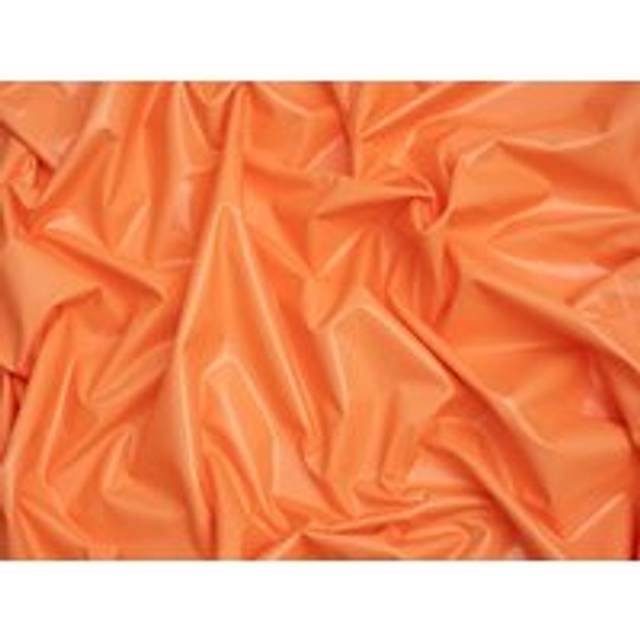 Minerva Core Range Glossy PVC Vinyl Fabric Peach