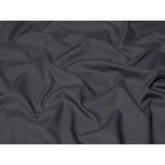 Minerva Core Range Poly Cotton Poplin Fabric Dark Grey