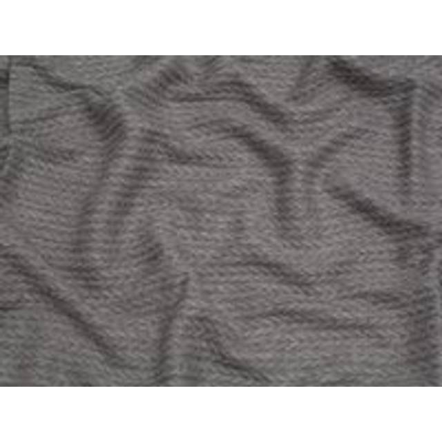 Rope Textured Stretch Knit Fabric Grey