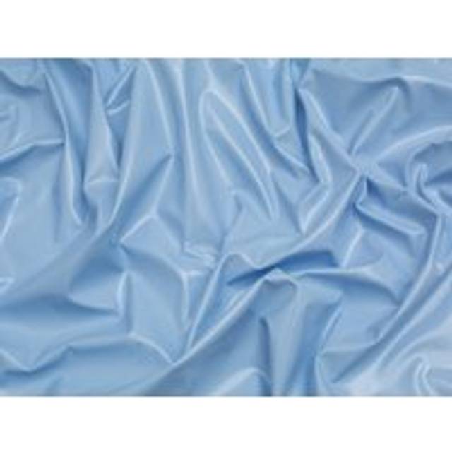 Minerva Core Range Glossy PVC Vinyl Fabric Baby Blue