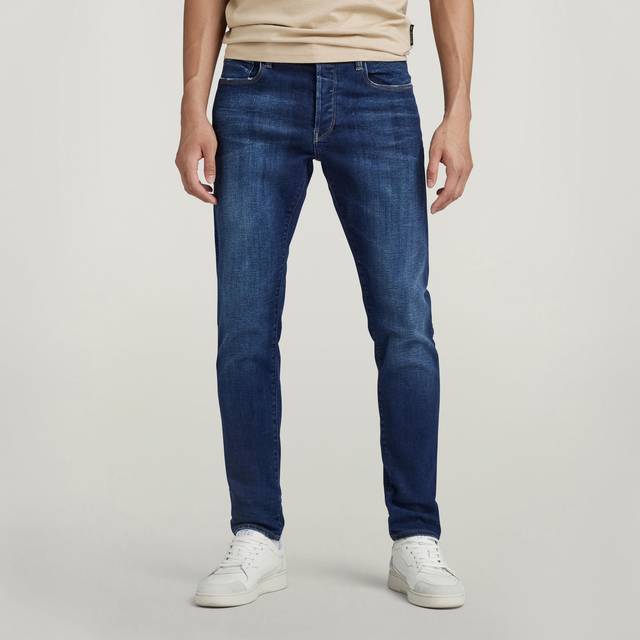 G-Star for man. 51001-C296-B843 Jeans 3301 Slim blue (25/32), Casual, Cotton, Denim
