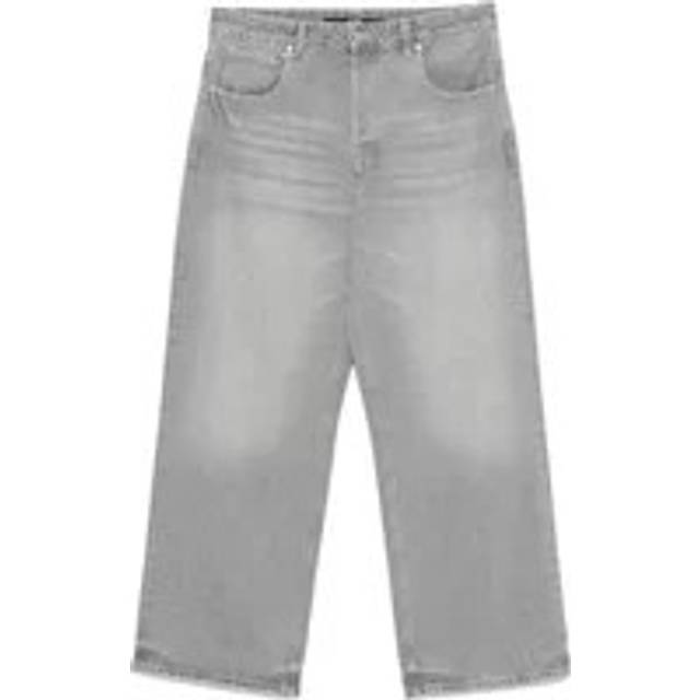 Jacquemus - Le de-Nîmes droit - Gris / Blanc - Taille: 33