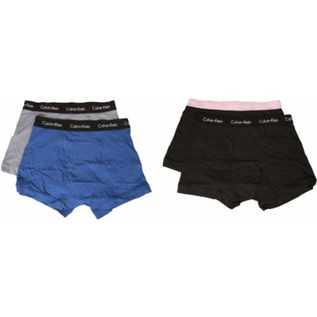 Men's boxer ck calvin klein pack 2 boxer in elastic cotton at sight opening on t