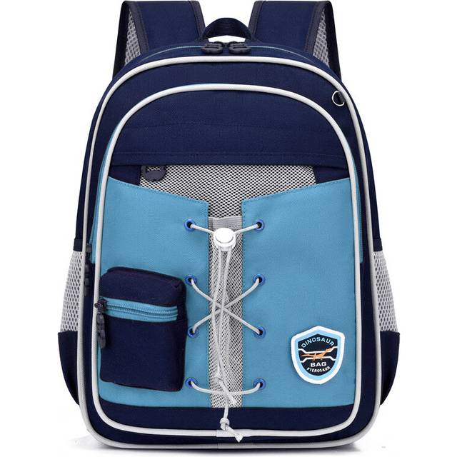 (Navy Light Blue) And Stylish Practical Highquality School Backpack For Boys And Girls With Fun Patterns
