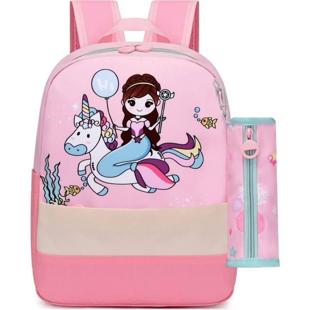(Unicorn) And Stylish Colorful Large Capacity Cartoon School Backpack For Kids Unisex Use