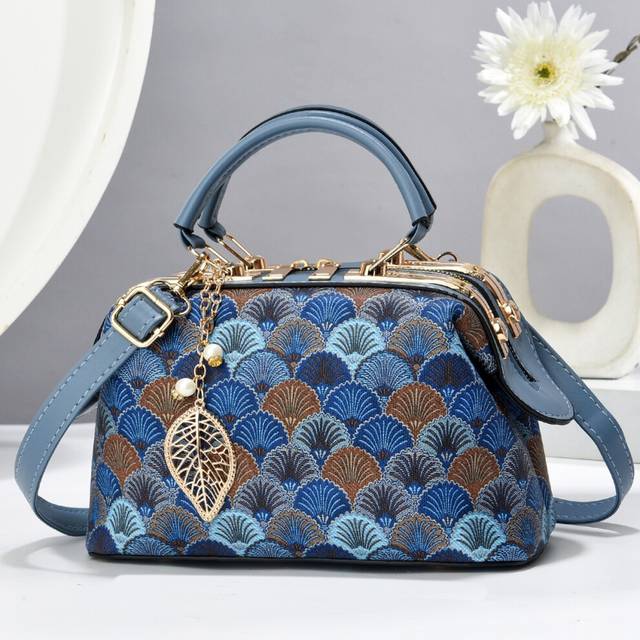 (Colorful Blue) Unique And Chic Womens Mini Square Shoulder Bag With Versatile Color Options And Soft Feel