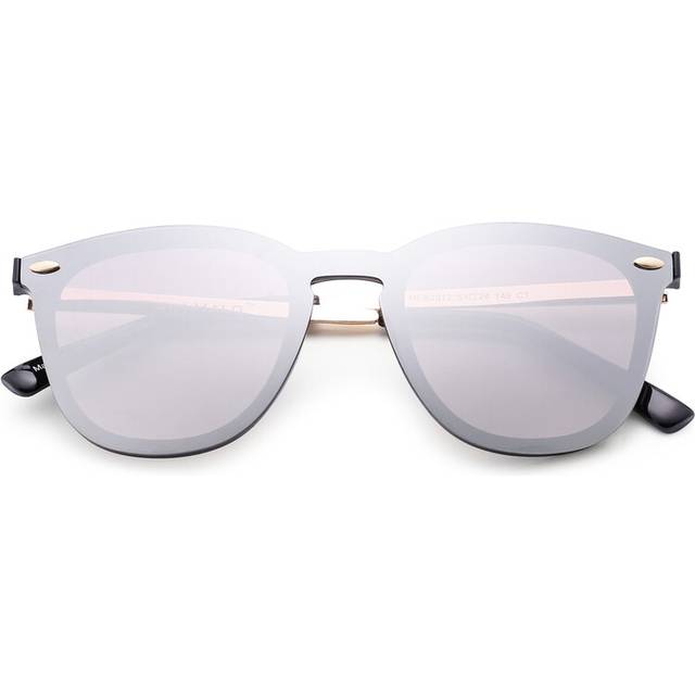 (c1, Other) JIM Trendy Rimless Mirrored Sunglasses Reflective Sun Glasses for Women Men UV400