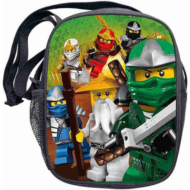 (photo color) New 14 inch Game Ninjago Students School Backpack for Boys Teens Backpack