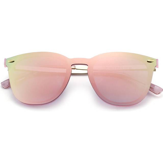 (c7, Other) JIM Trendy Rimless Mirrored Sunglasses Reflective Sun Glasses for Women Men UV400