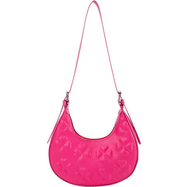 (Fuchsia) Sleek Handbag Medium For Women With Chic Stitching And Stylish Design For Everyday Use