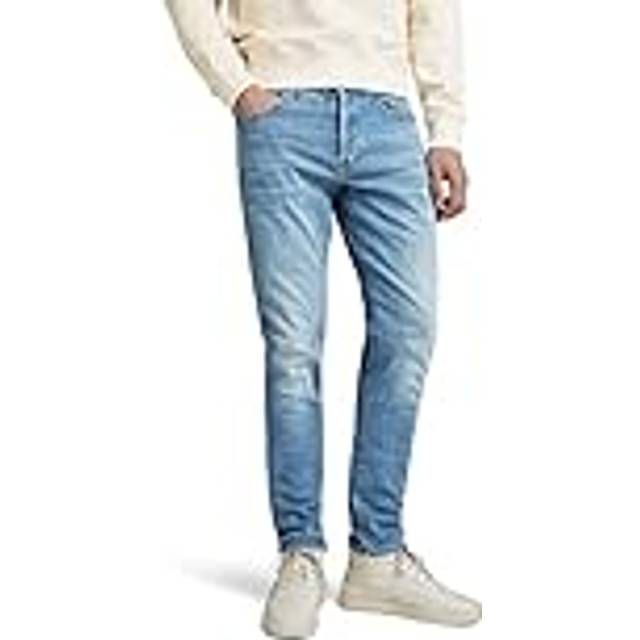 Slim jeans G-Star D-Staq 5-pkt - Bleu