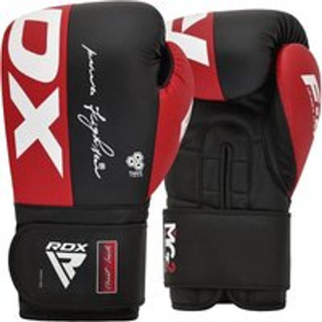 RDX F4 Boxing Sparring Gloves Hook & Loop - Red - 10oz