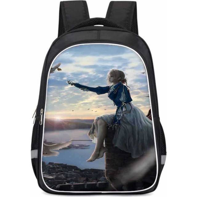 (27, Small) Cloth Durable Oxford School Backpack For Kids With Large Capacity And Lightweight Design