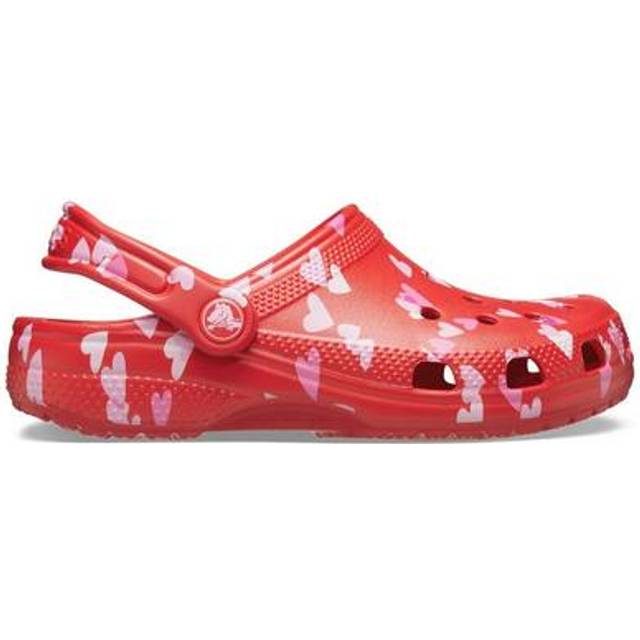 Crocs Classic Clog Heart Children - Red - Kids - 1 CHI