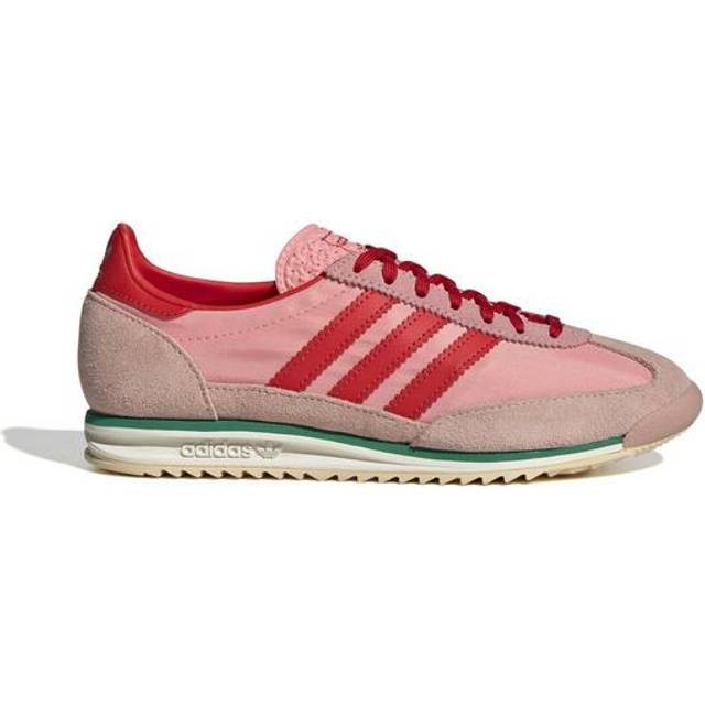 Women's Adidas Originals Sl 72 Og Trainers in Pink/Red | Size 6 | Nylon
