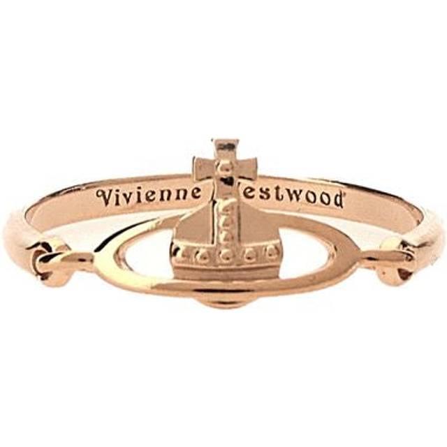 Vivienne Westwood Vendome Ring Pink Gold Silver Unisex - XL