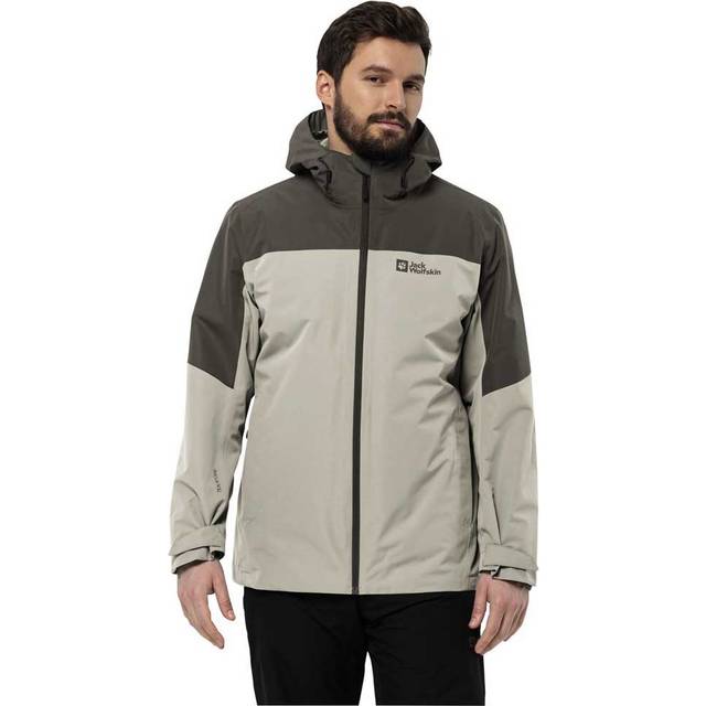 Jack Wolfskin Glaabach 3in1 Jacket Men XL seal seal