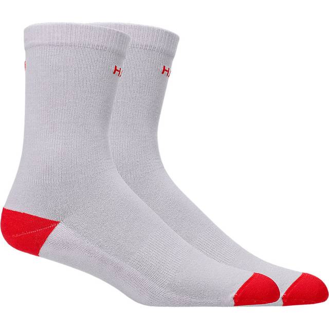 CUSHIONED CREW EVERYDAY SOCK - Orchid Hush/Flame Scarlet - S