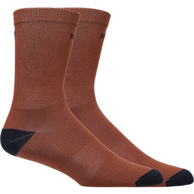 CUSHIONED CREW EVERYDAY SOCK - Tortoise Shell/Blueberry - M