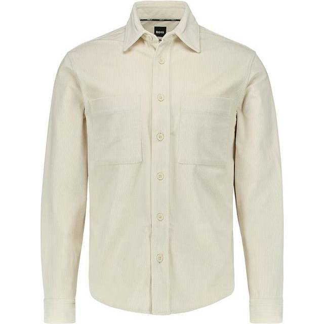 Corduroy shirt with Kent collar