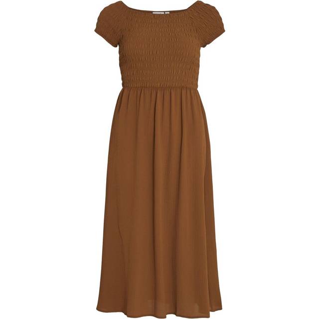 Short Sleeved Midi Dress