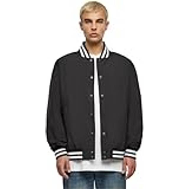 Build Your Brand Light College Jacket Black L