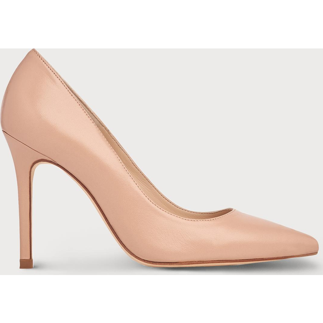 Lk Bennett Womens Bei-trench (beige) Fern Pointed Toe Leather Courts Eur 35 / 2 Uk Women - Bei-trench (Beige)