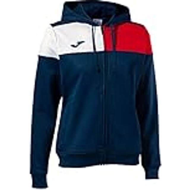 Joma Womens Crew V Zip-Up Hoodie