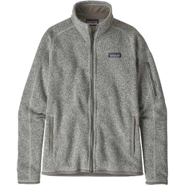 Patagonia Women's Better Sweater Women's Fleece Jacket, UK 14 Birch White - Grey