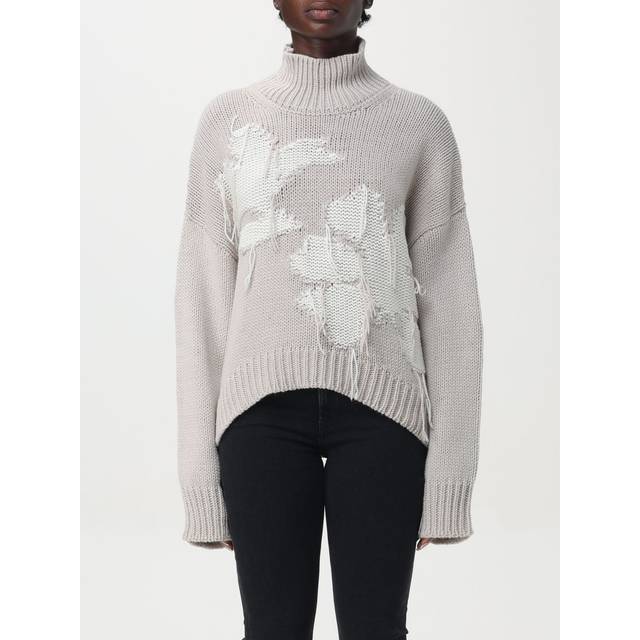 Sweater DONDUP Woman color Yellow Cream - 40