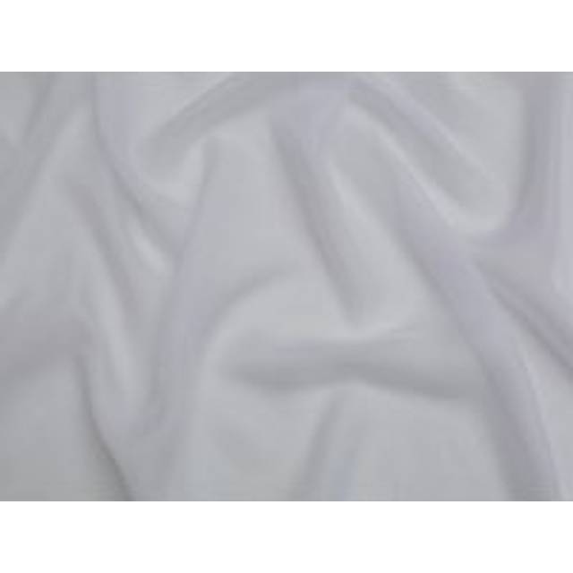 Minerva Core Range Cationic Sheer Chiffon Fabric White