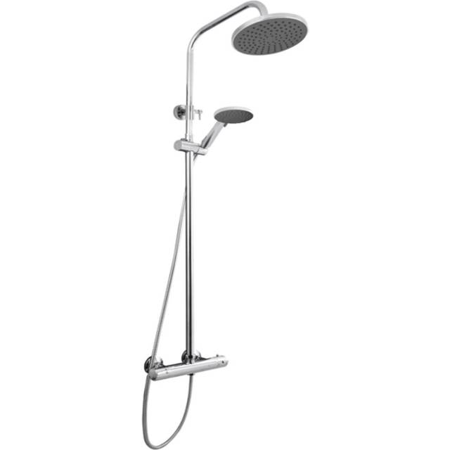 Nuie Chrome Complete Thermostatic Bar Shower With Kit - JTY375