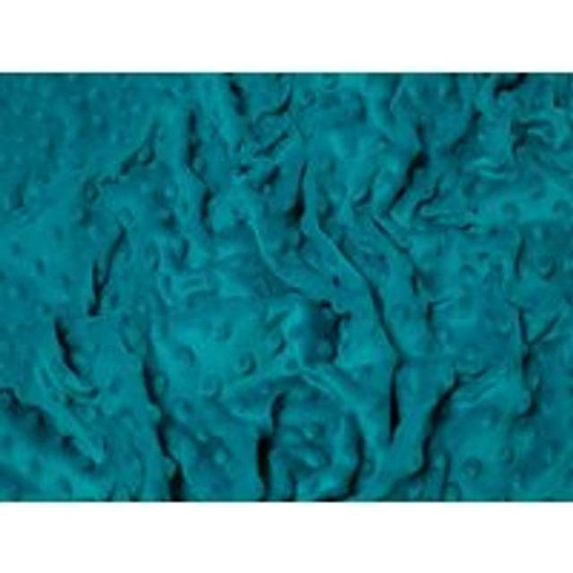 Minerva Core Range Heavy Embossed Dimple Plush Fleece Fabric Turquoise