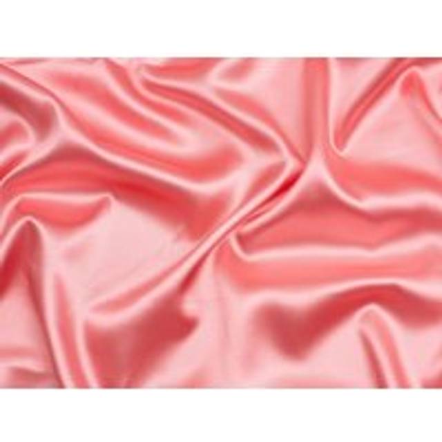 Minerva Core Range Light Stretch Woven Satin Fabric Coral Pink