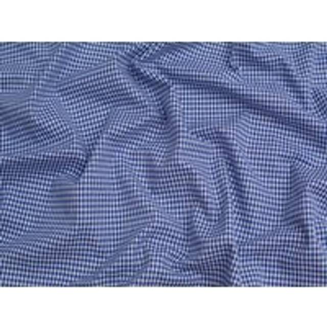Minerva Core Range 1/8 inch 100% Cotton Gingham Fabric Cobalt Blue