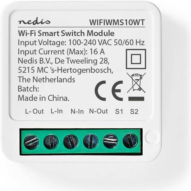 Nedis Smartlife-brytare för Wi-Fi