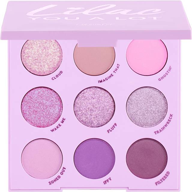 ColourPop Lilac You A Lot Shadow Palette - Purple Shadow Palette with Metallic and Matte Finishes - High-Pigment Makeup with a Long-Wearing Formula (0
