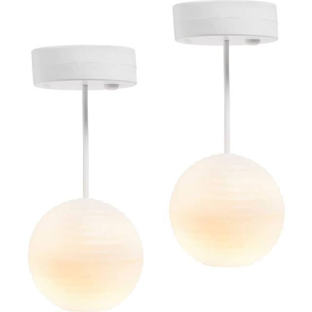 LUNDBY Lundby 2 Rislampor Batteri |Beige |3.5X3.5X8 cm