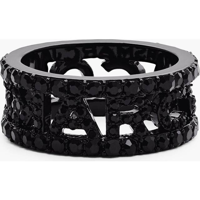 MARC JACOBS Marc Jacobs The Monogram Pave Ring