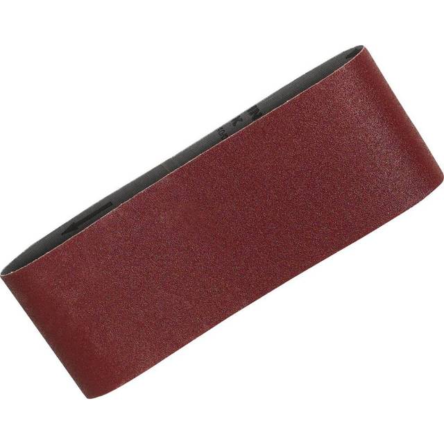 Makita P-36918 4in Sanding Belt 100 x 610mm 5 Pack 100 Grit Medium, Red