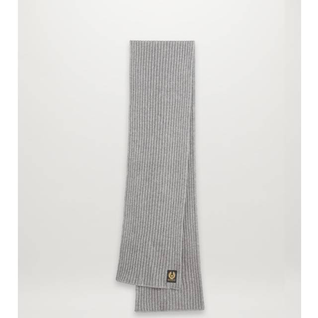 Belstaff Watch Scarf Men's Pale Grey One Size - Pale Grey Melange