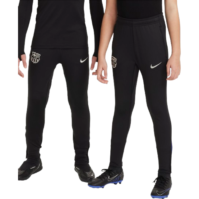 F.C. Barcelona Strike Older Kids' Nike Dri-FIT Football Knit Pants - Black - Polyester/Elastane - XL