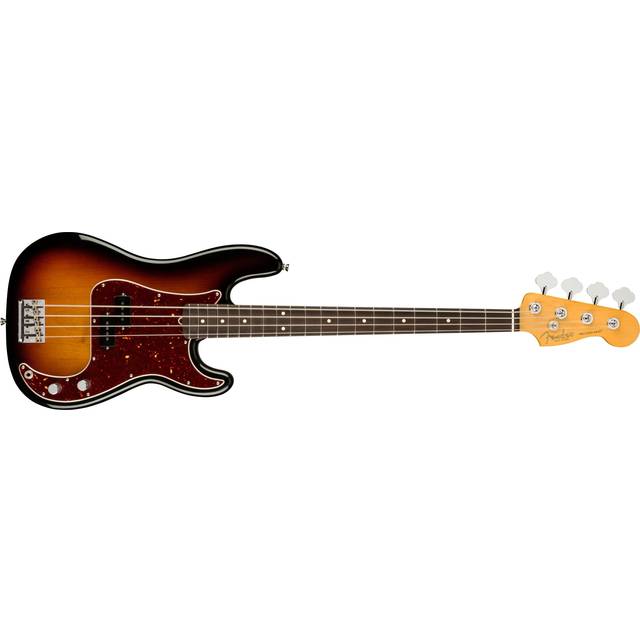 Fender American Professional II 4-String Precision Bass (Right-Handed, Dark Night) in Blue