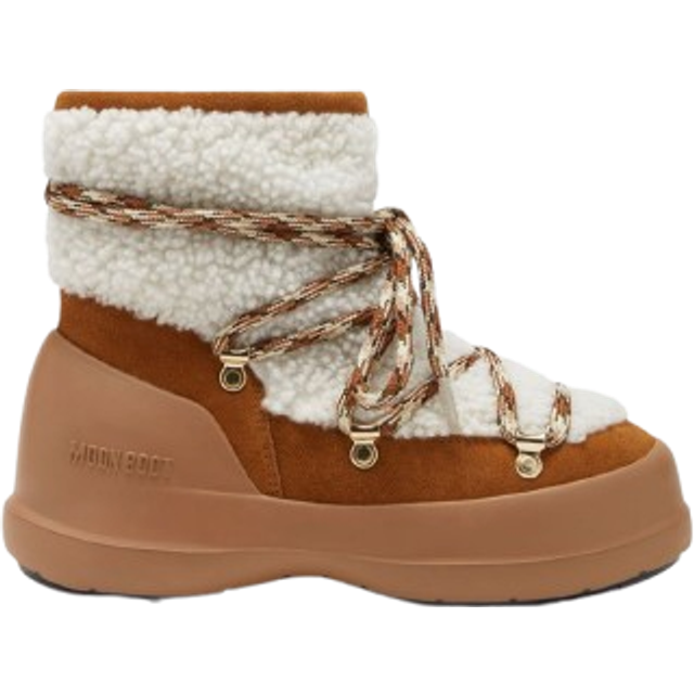 Moonboot Boots & Ankle Boots - Mb Luna Boot Shearling - brown - Boots & Ankle Boots for ladies - 5 (UK)
