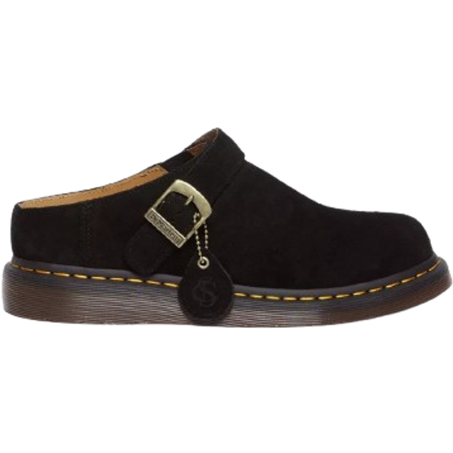Dr. Martens Black Isham Mules - Black Desert Oasis S - UK 4